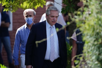 Alberto Fernández cavandie wado de pedro anibal anuncios Incendios Corrientes 25/02/22
