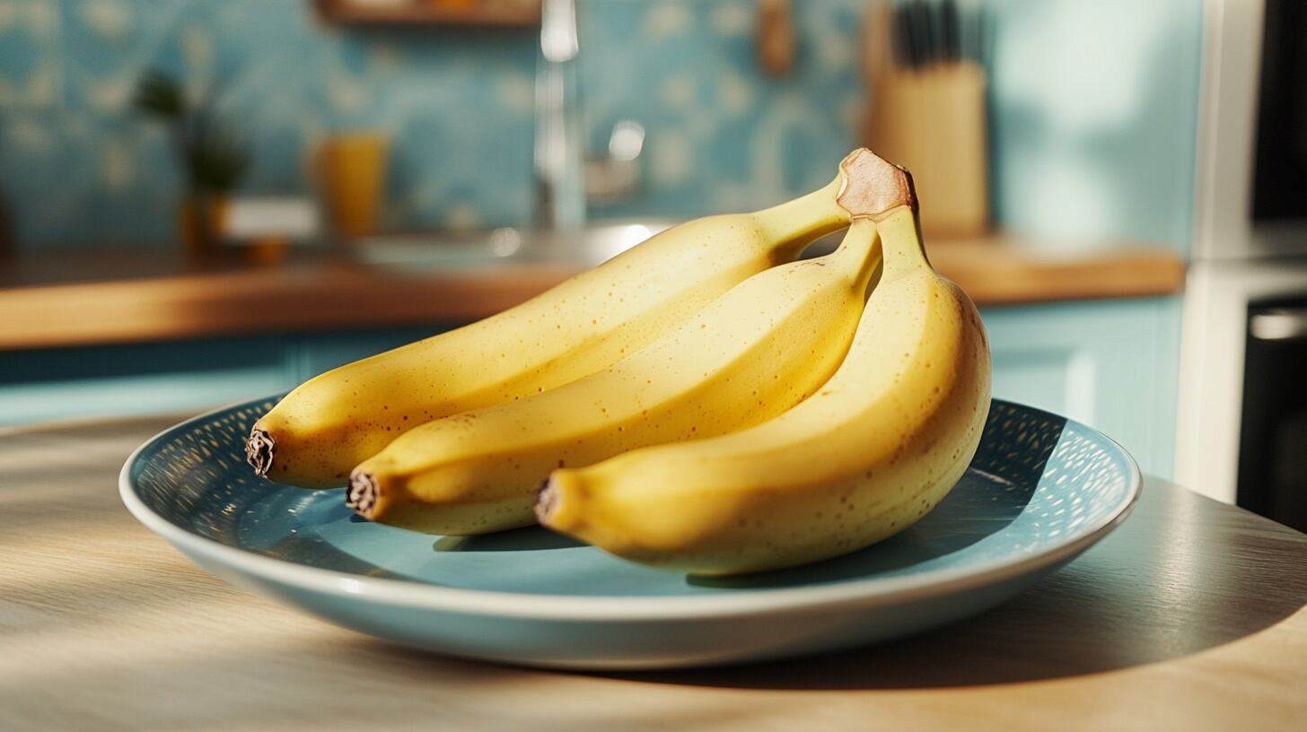 La banana es uno de los alimentos más reconocidos por su alto contenido de potasio, esencial para la salud (Imagen Ilustrativa Infobae)