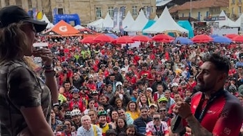 Gran Fondo de Bogotá: participante