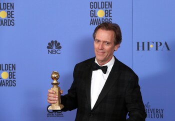 El actor británico Hugh Laurie,