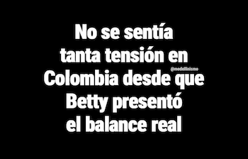 Betty la Fea apareció en numerosas imágenes humorísticas durante la jornada electoral - crédito X