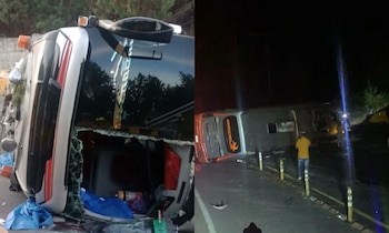 Accidente en Alto de la