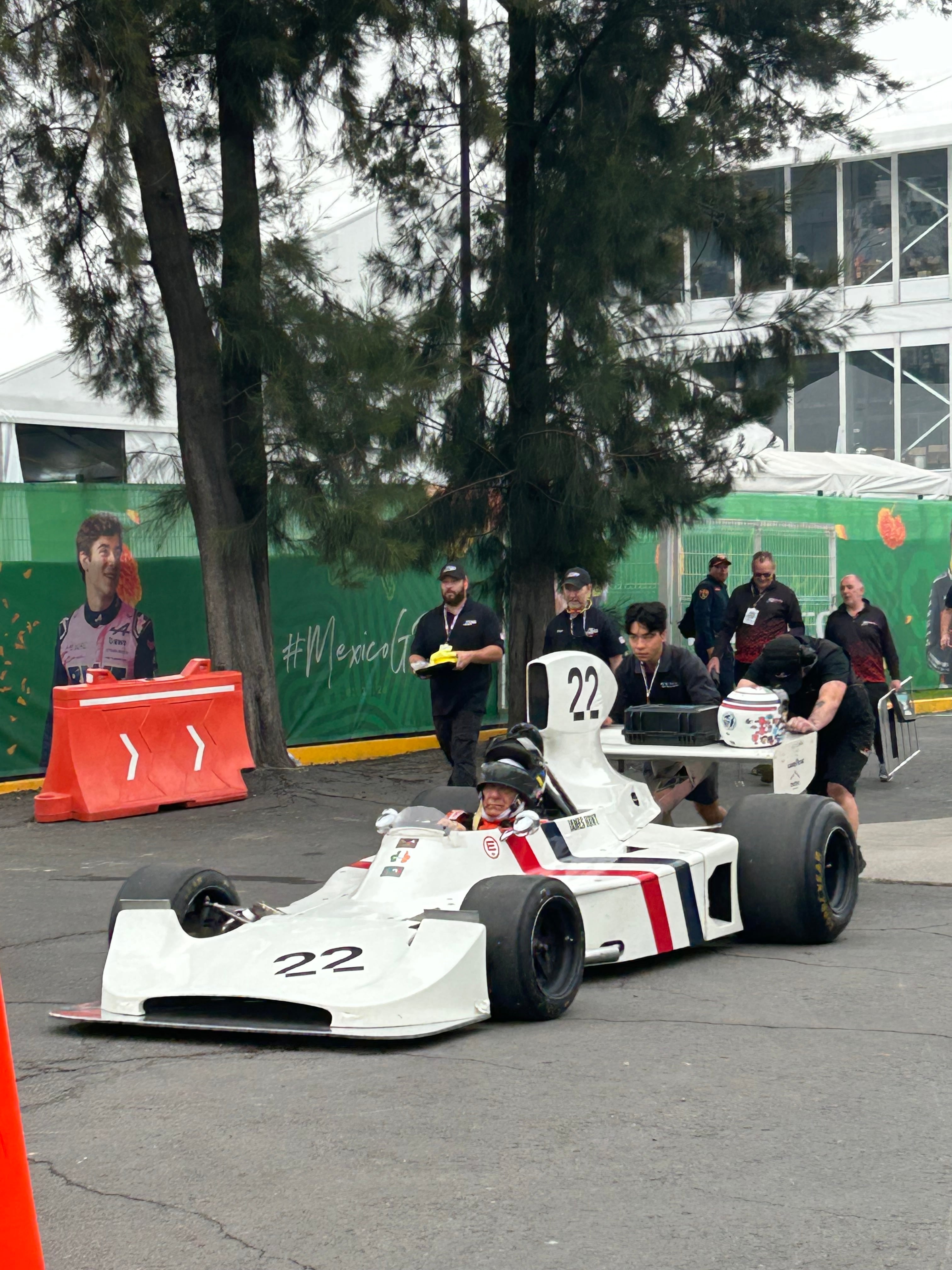 Auto Vintage de James Hunt. (Luis Mote Nava/Néstor Hernández Molina)