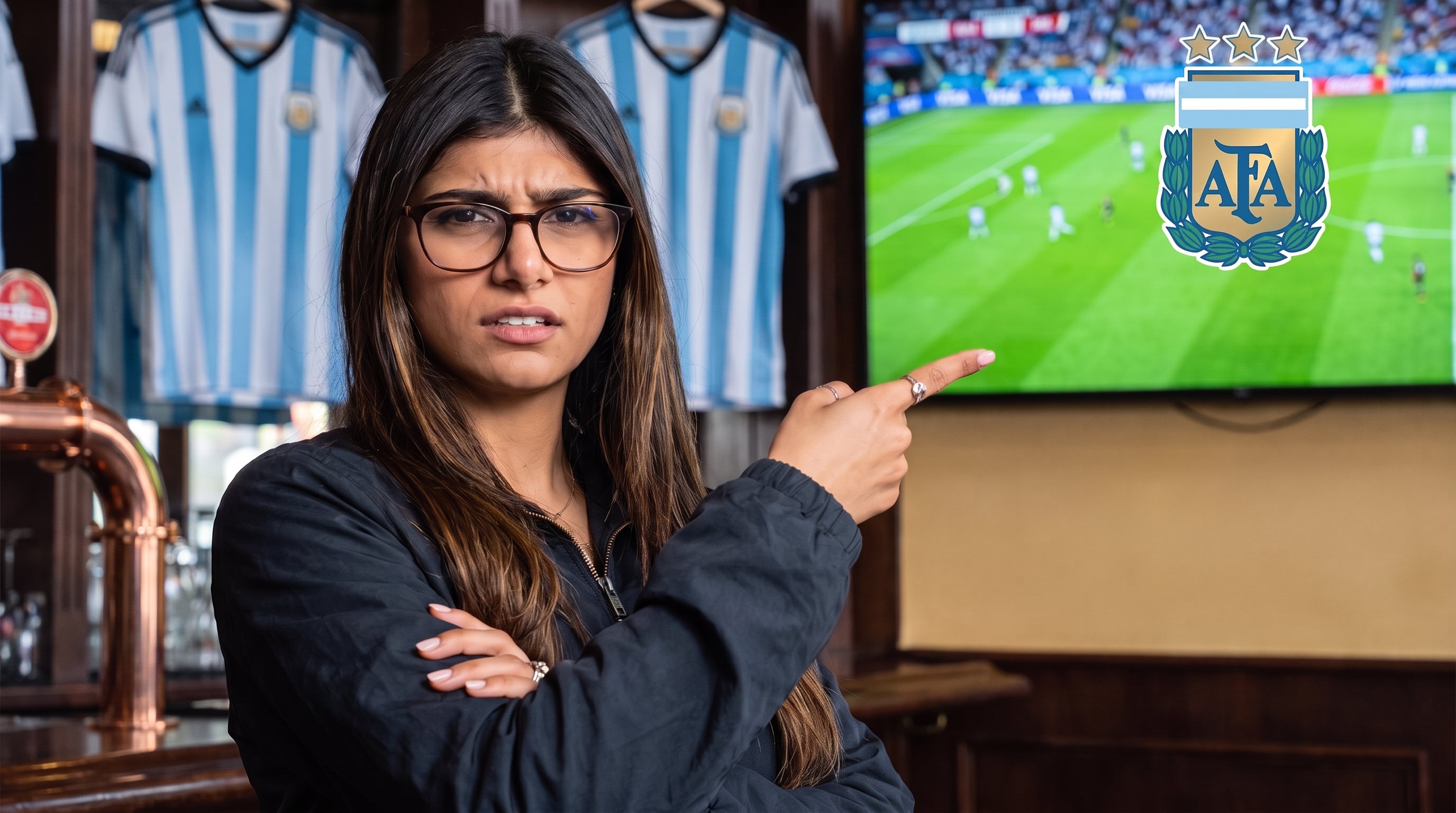 Mia Khalifa y su cruzada anti Argentina: los rumores de romance con un futbolista y sus actitudes durante el Mundial