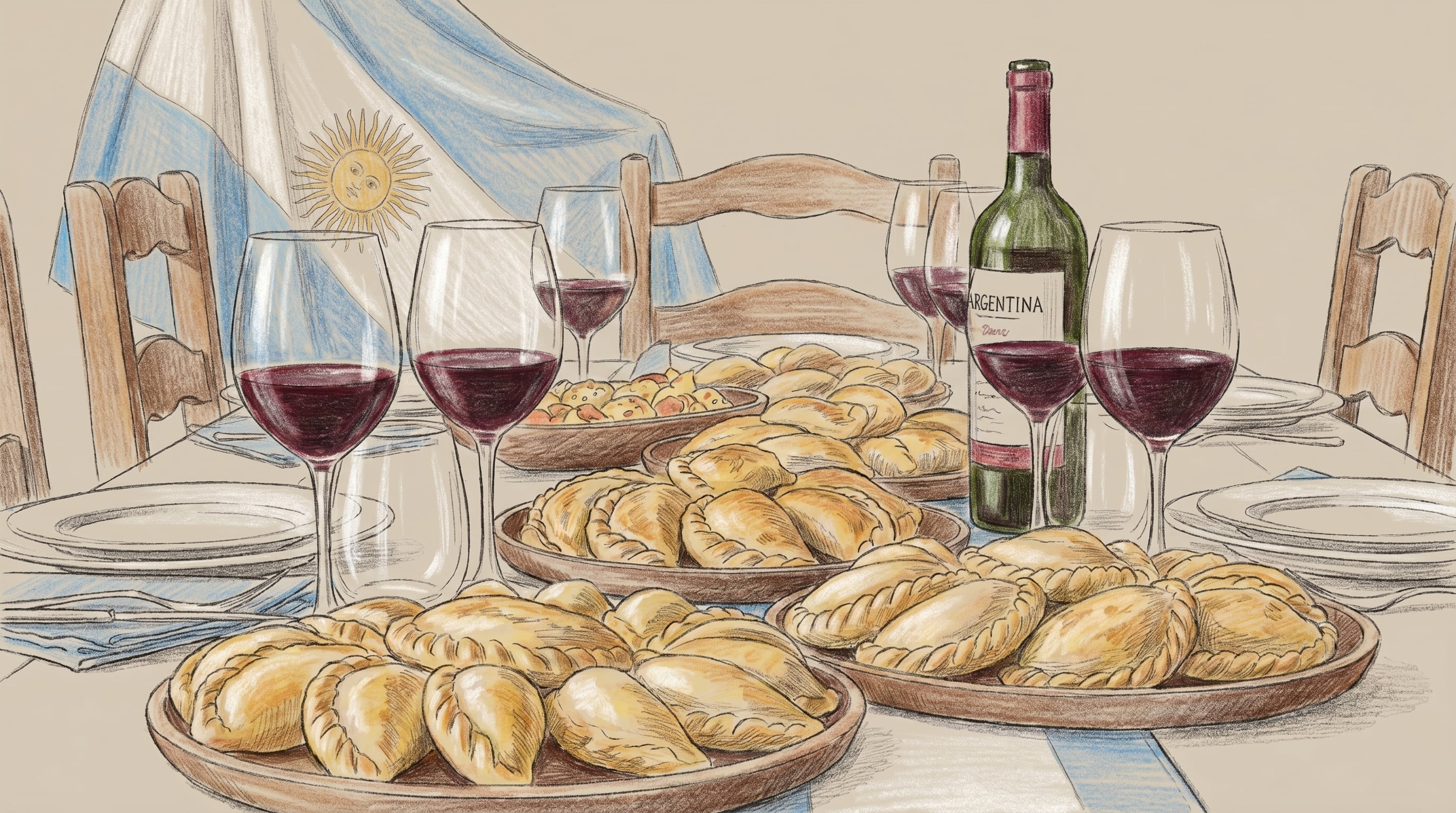 La diversidad de la “alineación” vitivinícola argentina permite responder a diferentes estilos y preferencias de consumo (Imagen Ilustrativa Infobae)
