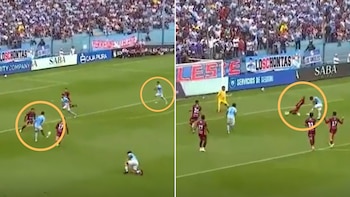 El gran pase de Michael Hoyos y el golazo de Yoshimar Yotún en Sporting Cristal vs Los Chankas.