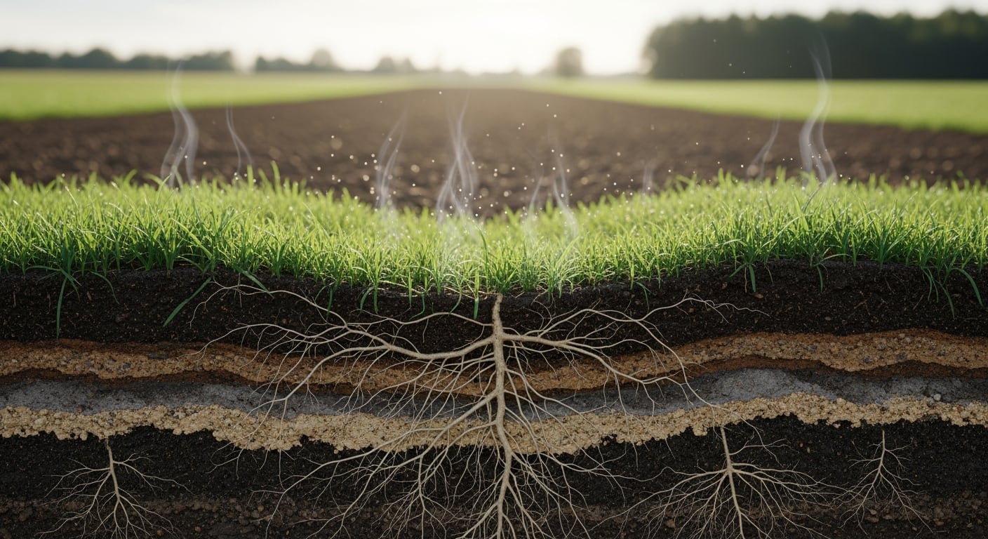 El estudio de la Universidad de Helsinki integra el rol de la materia orgánica bajo pastizales y cultivos en el cálculo de emisiones agrícolas (Imagen Ilustrativa Infobae)