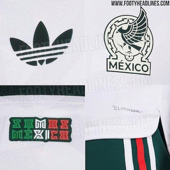El uniforme se estrenaría ante Portugal en el Estadio Azteca. (X/@Footy_Headlines)