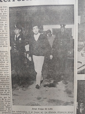 Jorge Di Lello explosión
