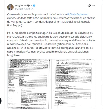 El abogado Sergio Clavijo R.