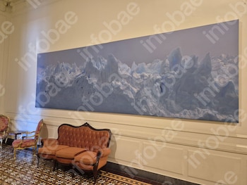 El Gobierno bajó cuadros de Perito Moreno - Perón y Evita