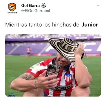 Los memes no perdonaron al Junior de Barranquilla tras ser eliminado por el Deportivo Cali / CAPTURA DE PANTALLA DE TWITTER