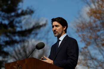 El primer ministro Justin Trudeau