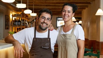 Marc Pérez y Tania Dobas, del restaurante La Sosenga