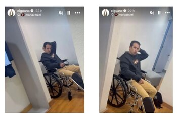 El actor se encuentra temporalmente