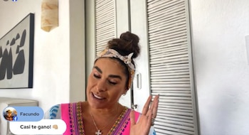 Facundo suele bromear a Galilea