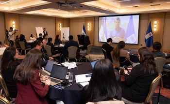 El programa del PNUD comenzó con siete semanas de formación en línea y respaldo académico de INCAE Business School sobre cambio climático, naturaleza y desarrollo./ (PNUD)