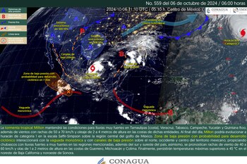 Milton will make landfall as category 3 (with winds of up to 200 km/hr) and will leave rain in 22 states of Mexico Milton will make landfall as category 3 (with winds of up to 200 km/hr) and will leave rain in 22 states of Mexico