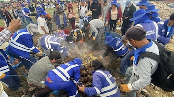 La pachamanca más grande del