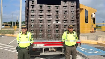 Policía incautó 17.000 cervezas en Bolívar: el cargamento cuesta más de $30 millones