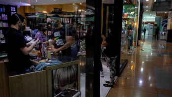 Centros comerciales reabiertos en Venezuela