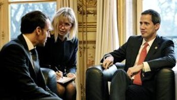 Con el francés, Macron