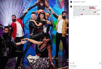 Melissa Paredes mantiene sus fotos