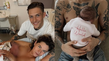 Oliver Sonne y su novia