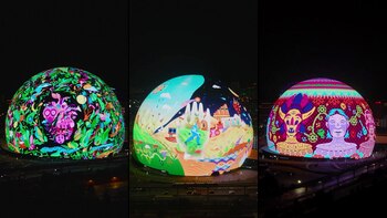 El diseñador oaxaqueño realizó tres