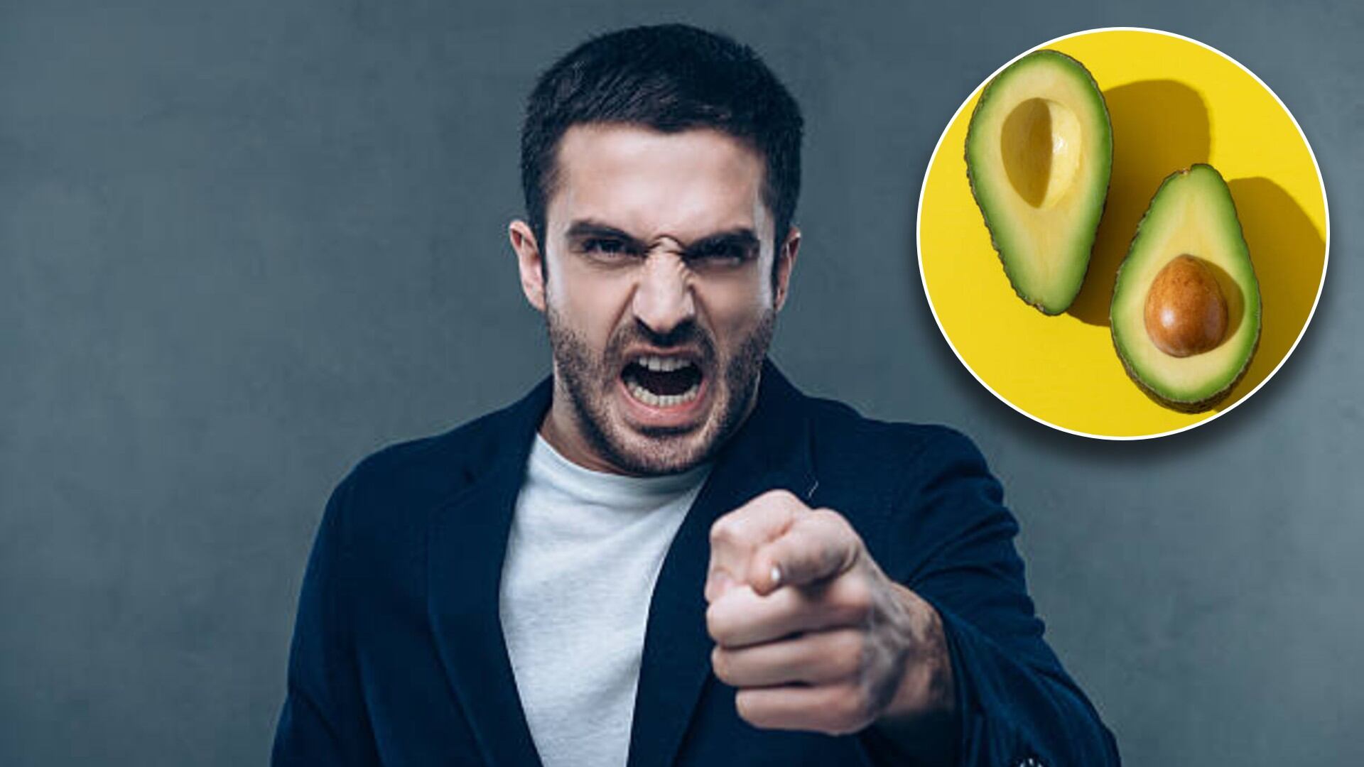 Algunas personas relacionan el consumo de aguacate con emociones fuertes y malestares digestivos. Diseño: (Jesús Tovar Sosa/Infobae)