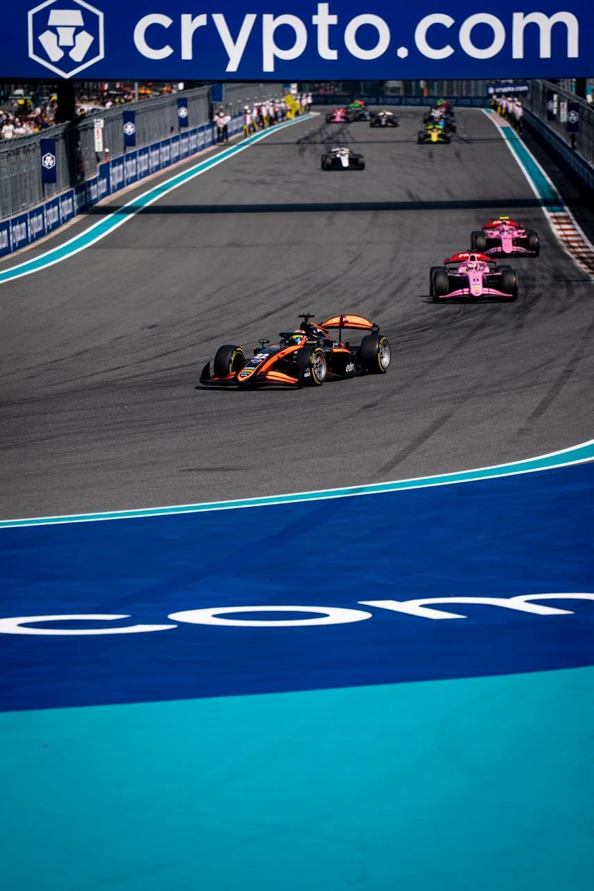 Nico Varrone dejó buenas sensaciones en Miami (Prensa Nicolás Varrone - VAR)