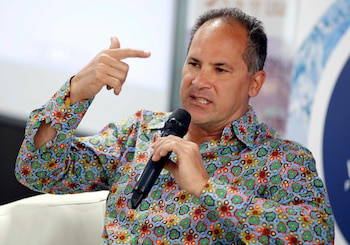 El expelotero venezolano Omar Vizquel.