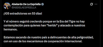Abelardo de la Espriella - crédito @ABDELAESPRIELLA/X
