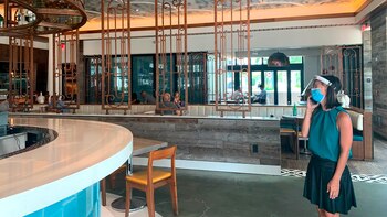 Restaurante en Miami.