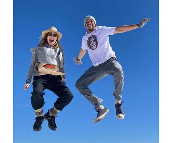 Gloria Carrá y Nacho Levy,