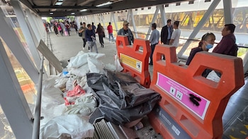 Diputada de CDMX exhibe caída de usuaria por obras en la Línea 2 del Metro: “La improvisación siempre sale mal”