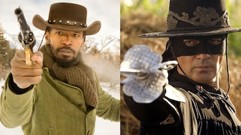 El Zorro y Django, juntos en la gran pantalla: en marcha una película que reunirá a los dos forajidos basándose en un guion de Tarantino