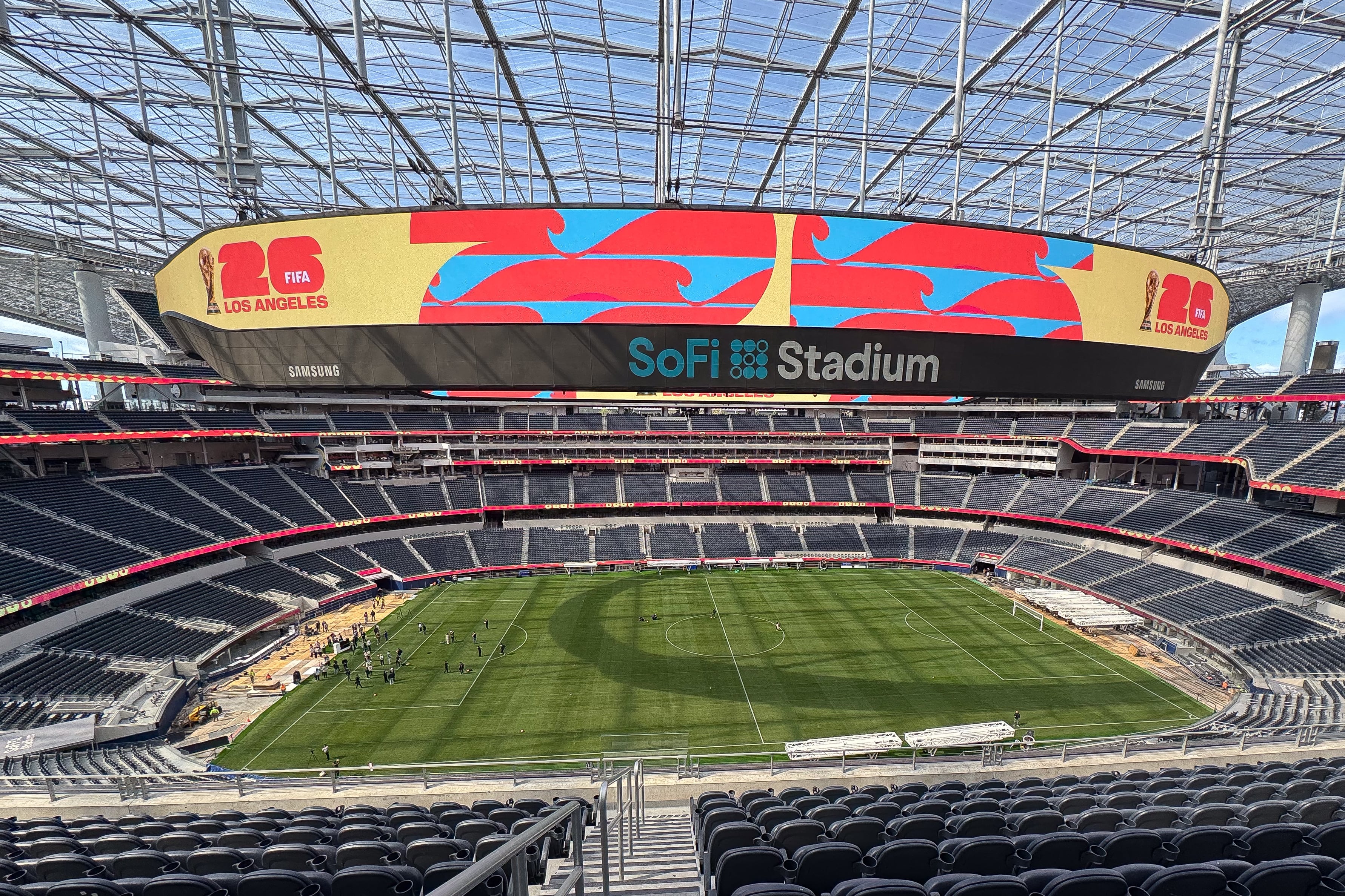 El partido entre Estados Unidos y Turquía en el SoFi Stadium se juega con una previa de celebración en Los Ángeles
