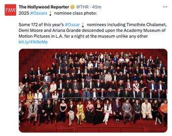 La foto de los nominados