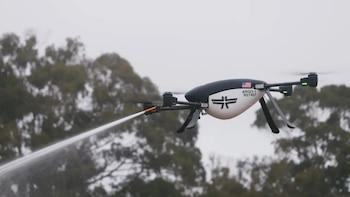 Drones autónomos con IA: la nueva apuesta para combatir incendios forestales en sus primeros minutos