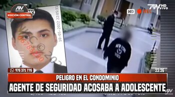 Agente de seguridad acosaba a