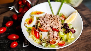 Ensalada de atun y palta