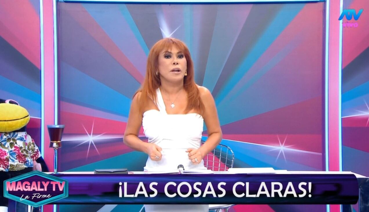 Magaly Medina lanza dura crítica al programa de Miguel Arce y Suheyn Cipriani: “Empiezo con un miserable 0.5”. ATV / Magaly TV La Firme