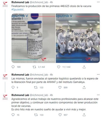 El hilo de Laboratorio Richmond