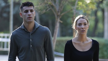 Álvaro Morata y Alice Campello,