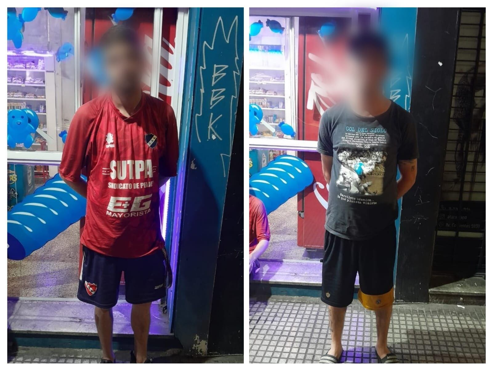 Los dos hermanos detenidos