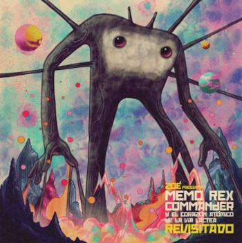 Foto: Captura de pantalla de Spotify / Arte de portada de 'Memo Rex Commander (Revisitado)'/Zoé.
