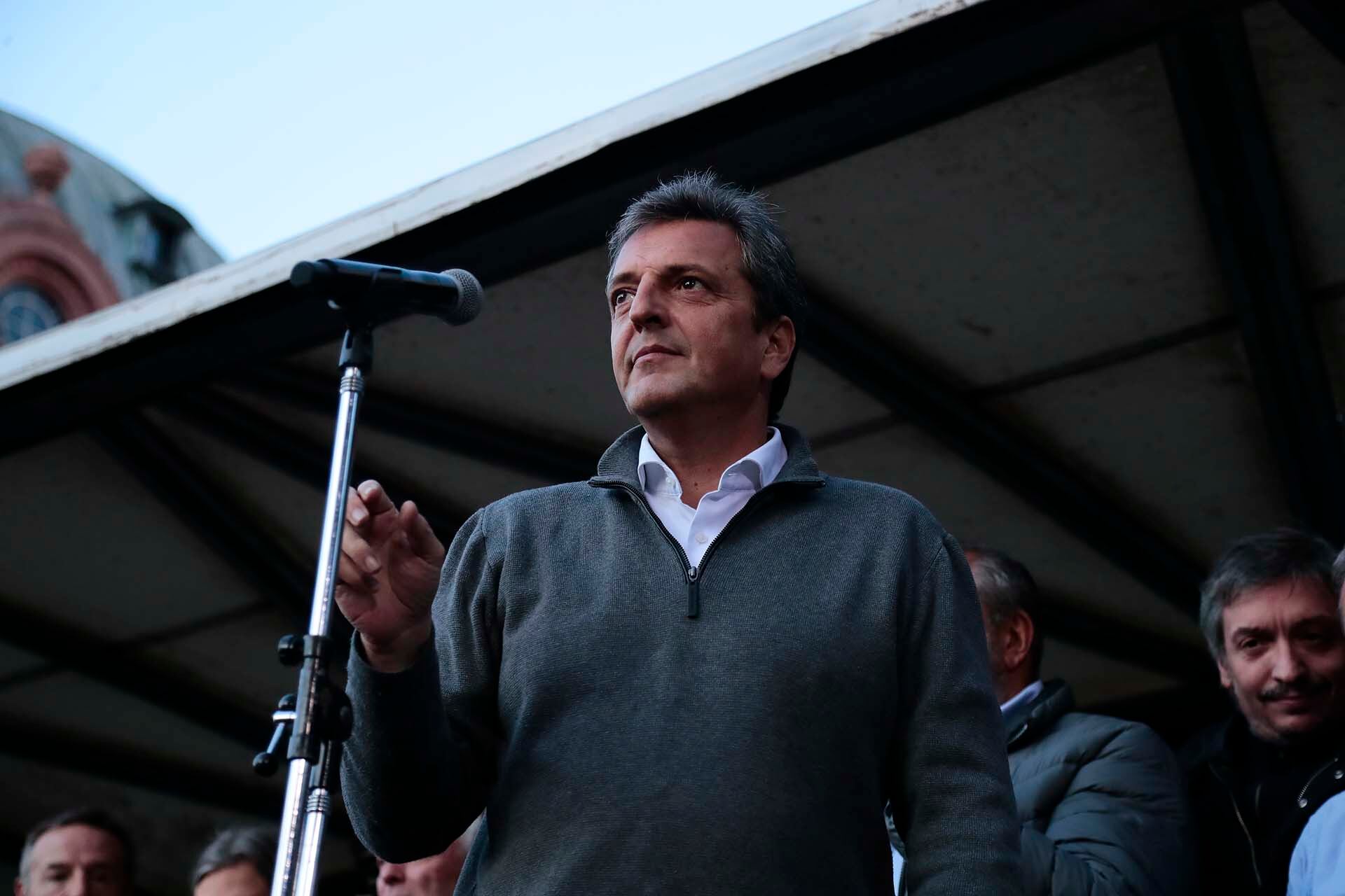 Sergio Massa resolverá su futuro electoral en julio y espera un acuerdo en el mundo K para incorporarse a la discusión final (Luciano Gonzalez)