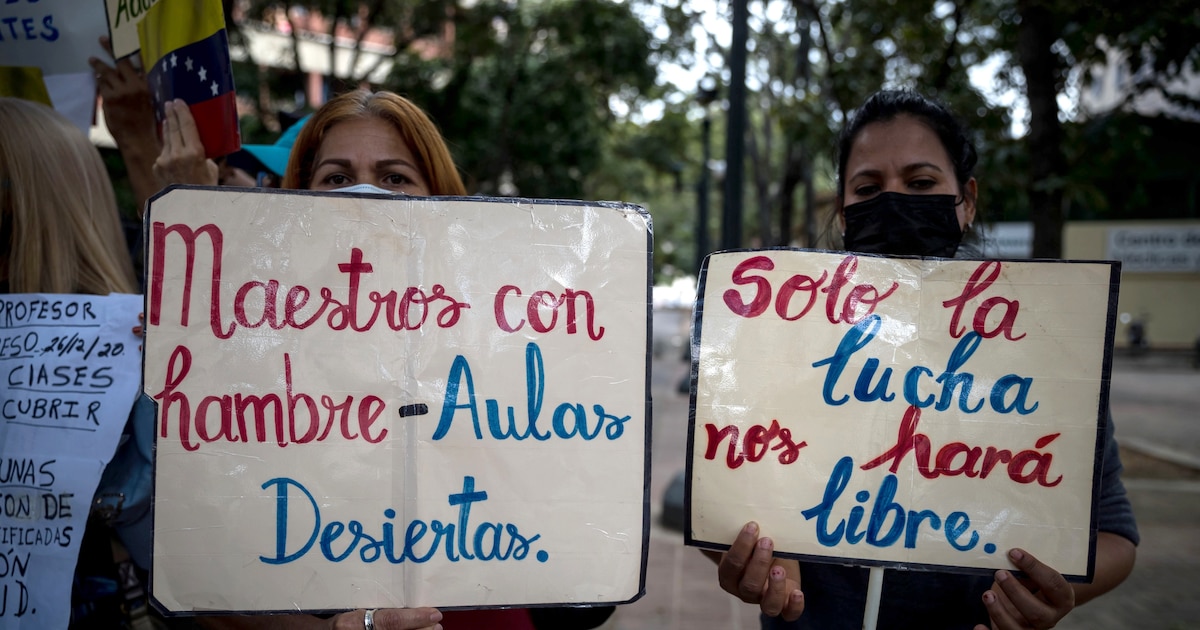 Venezuela cerró el año escolar en emergencia educativa por la crisis social y económica