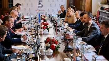 Las cinco mayores potencias militares de Europa acuerdan reforzar su coordinación frente a Rusia
